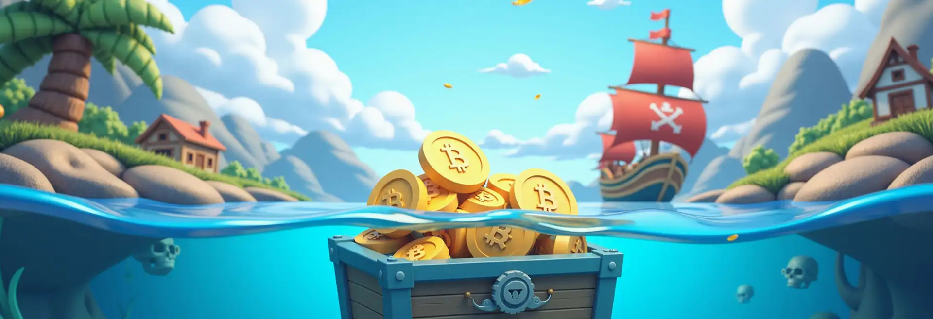 Sea Of Skulls Banner