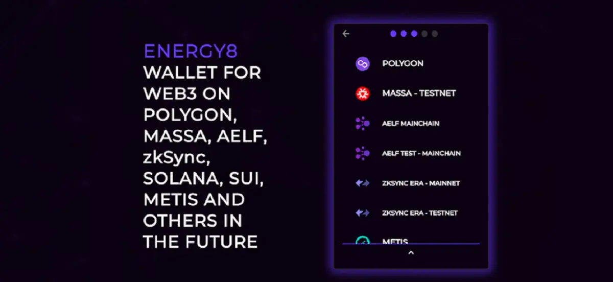 Energy8 Wallet