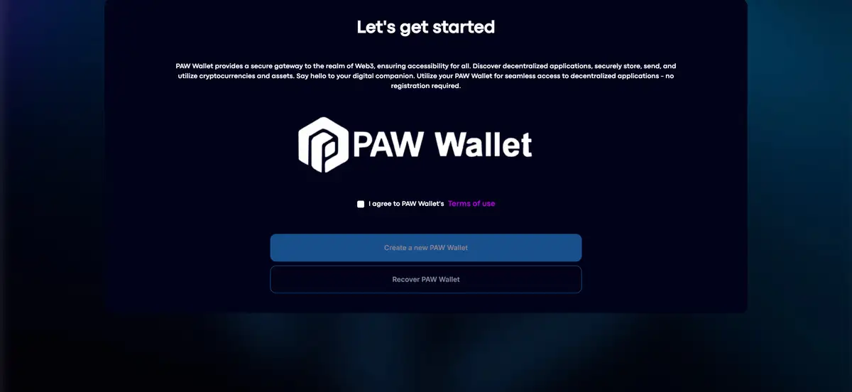 PAW Wallet