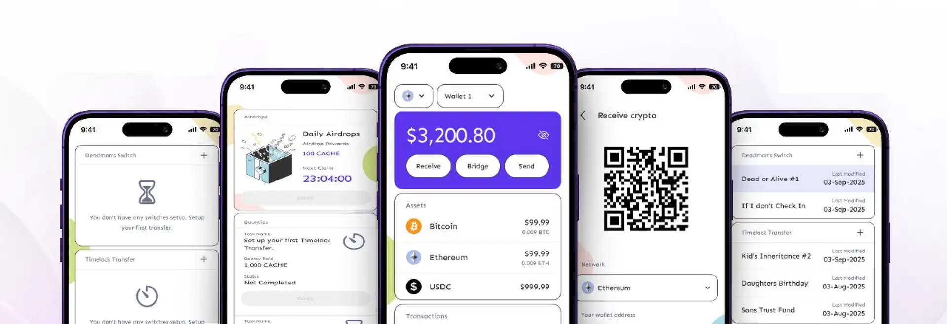 Cache Wallet Banner