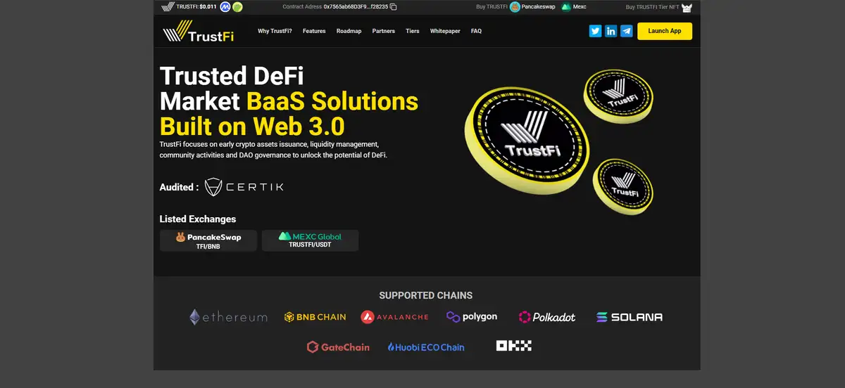 TrustFi Launchpad