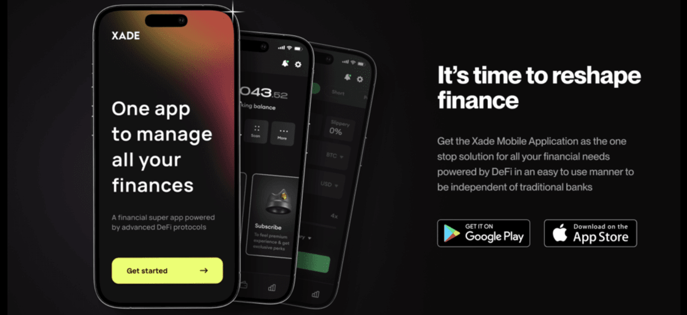 Xade Finance - DeFi & Payments App (Check 2025 Reviews)