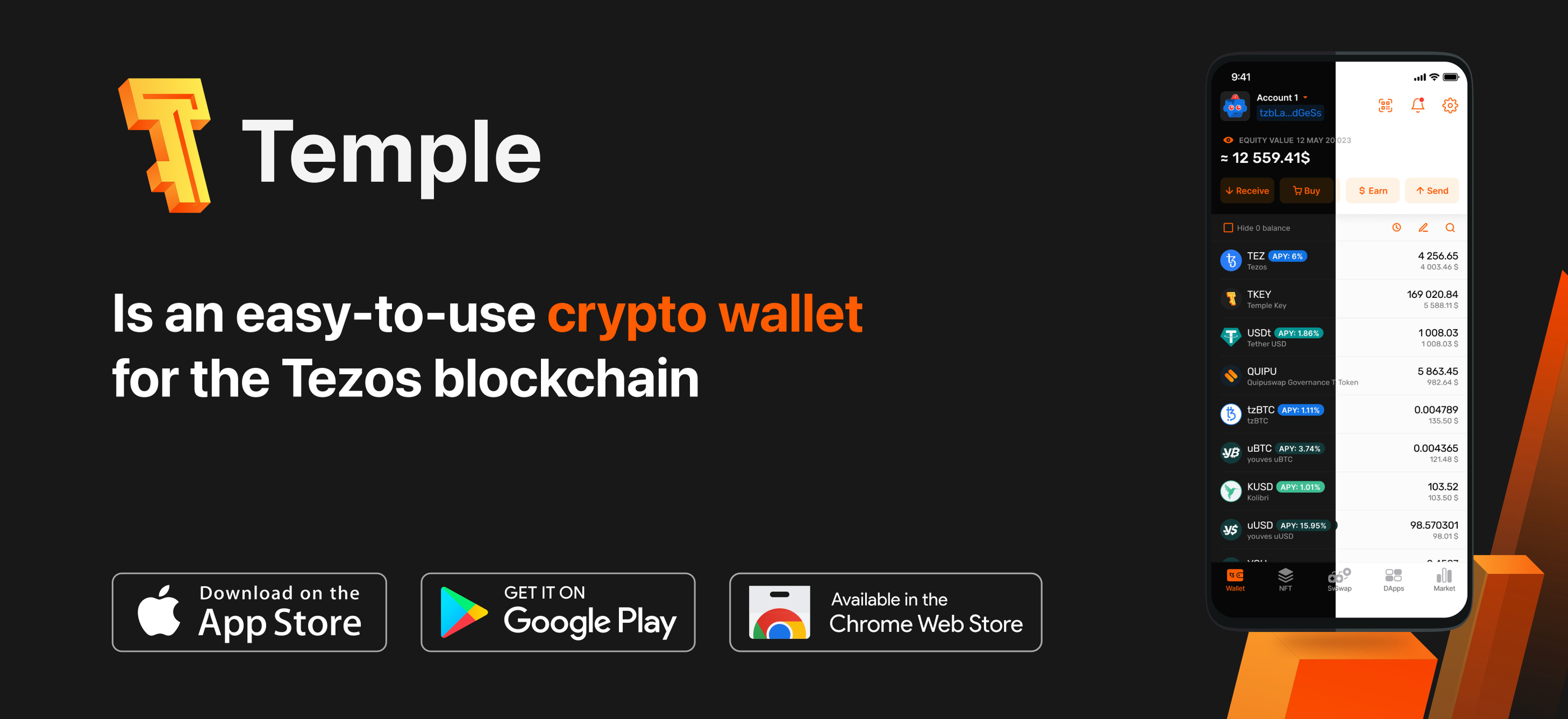 Temple Wallet - DeFi & Wallet App (Check 2025 Reviews)