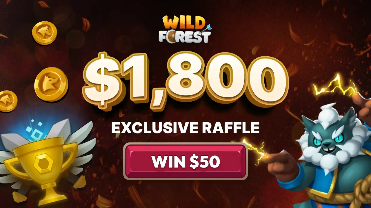 Wild Forest Raffle Magic Store Hot Offer