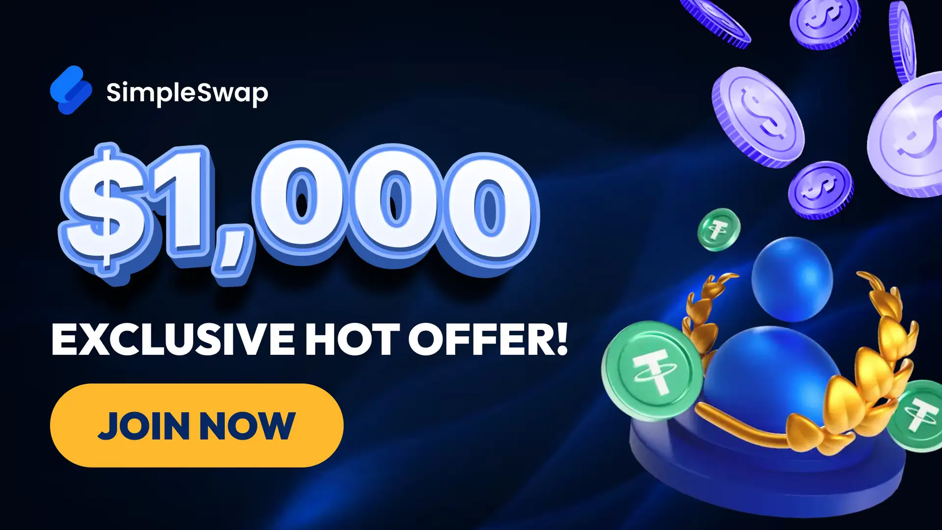 SimpleSwap Magic Store Hot Offer