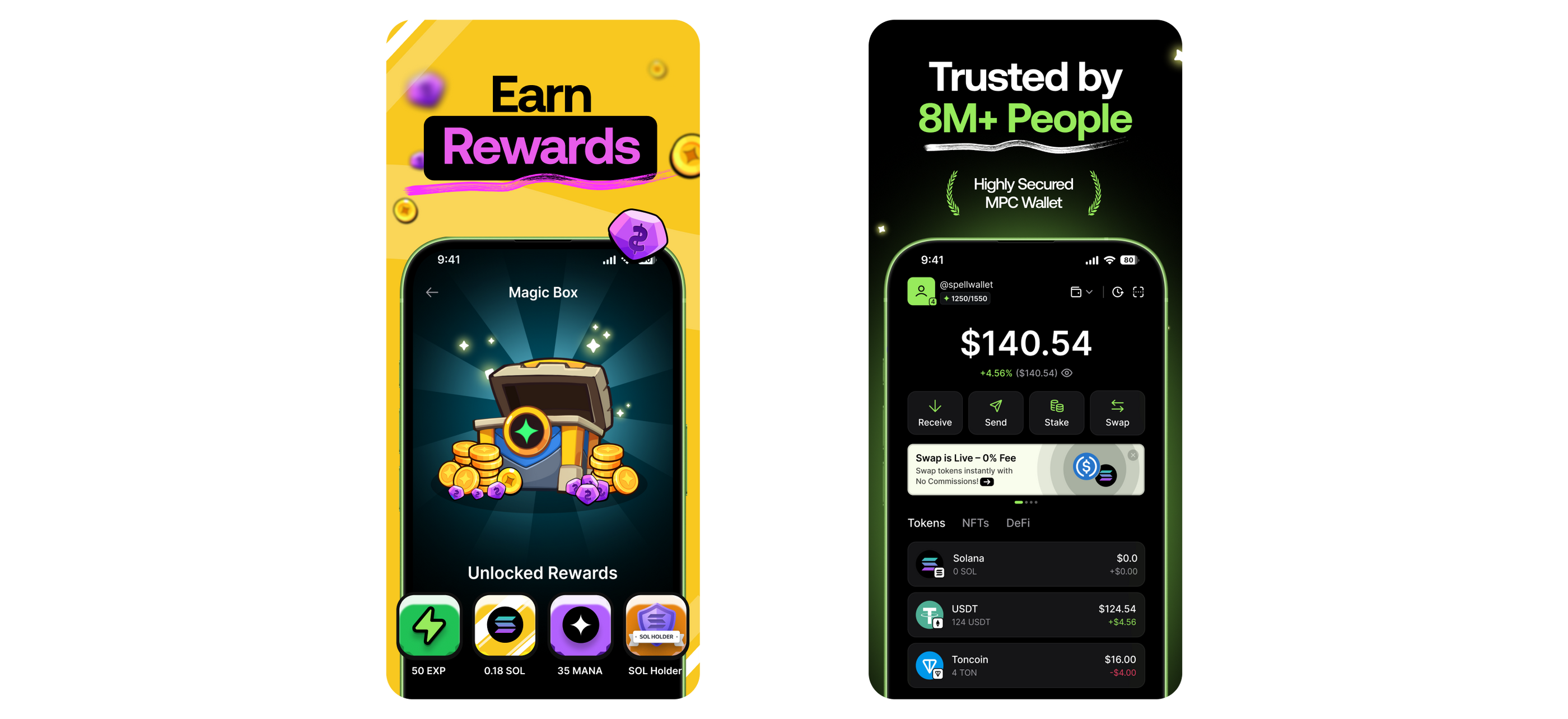 Spell Wallet on Magic Store - DeFi & Wallet App | Check 2026 Reviews