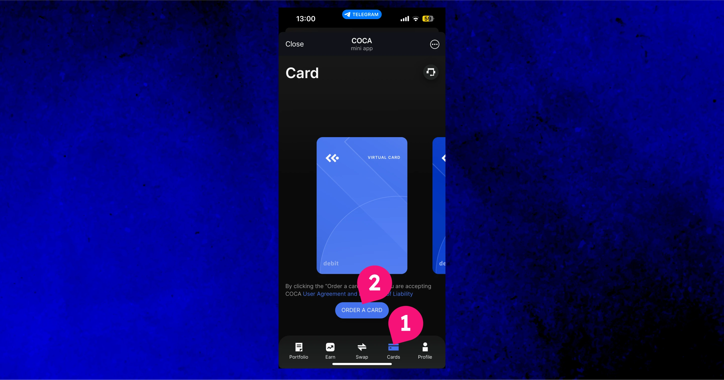 Use Your COCA Card & Earn $25 USDT – Quick Tutorial!
