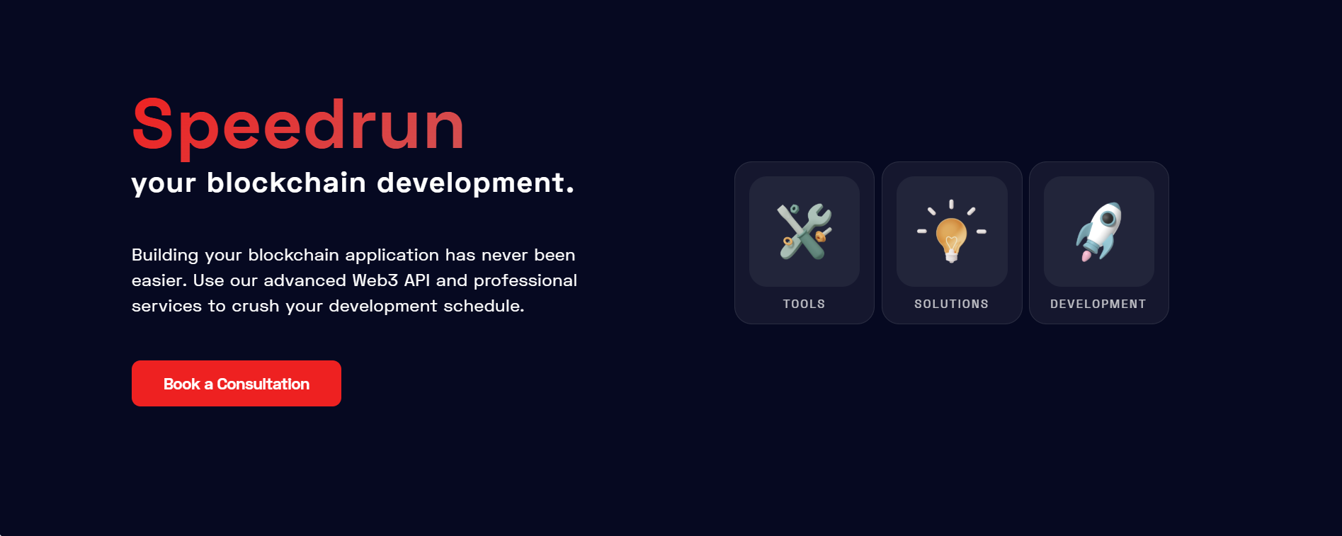 Web3 middleware and development tools