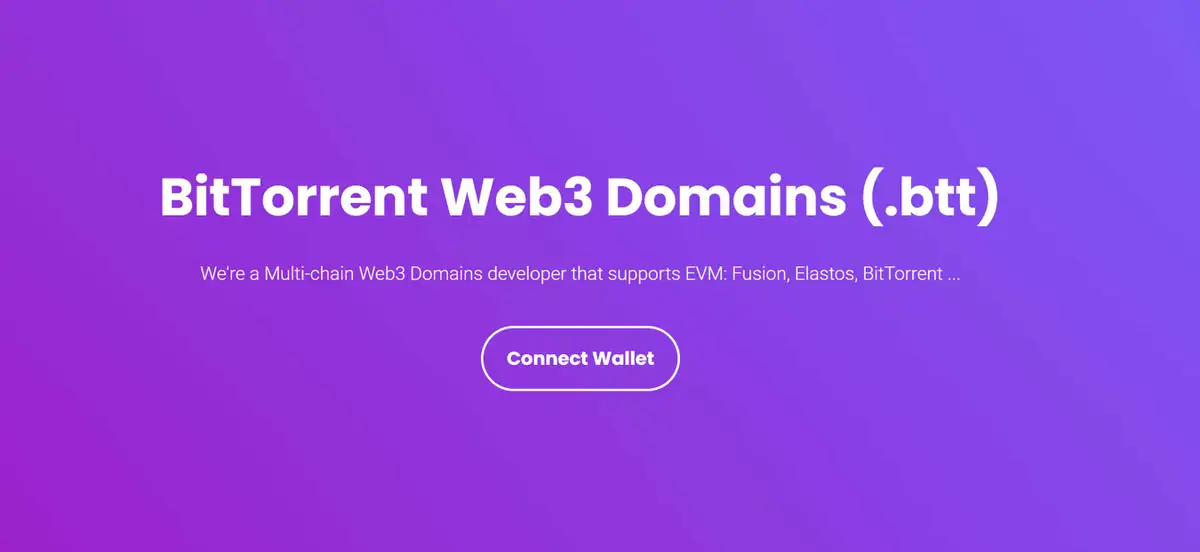 Tron Web3 Domains