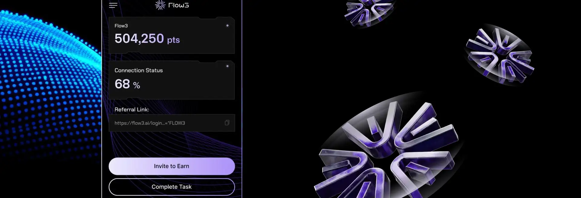 Flow3 Network Banner