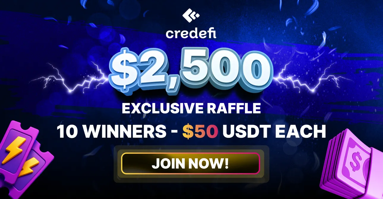 Credefi Raffle Banner