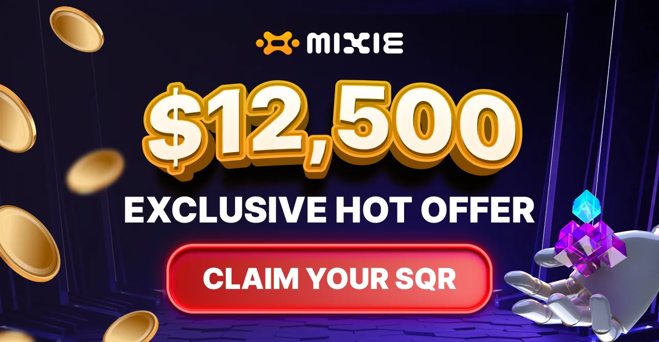 Mixie AI hot offer banner
