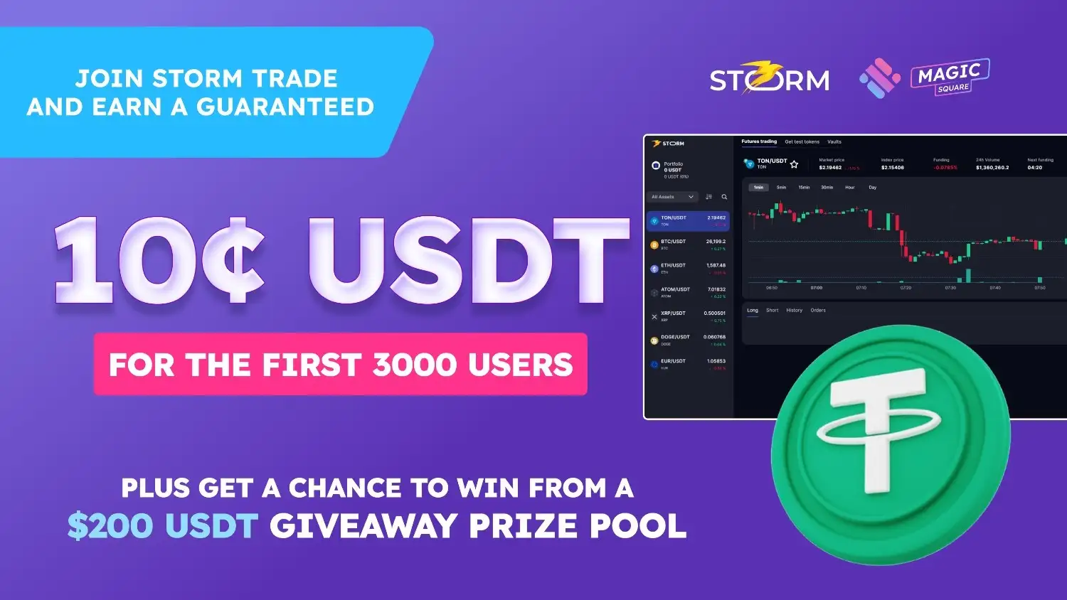 Storm Trade Magic Store Hot Offer