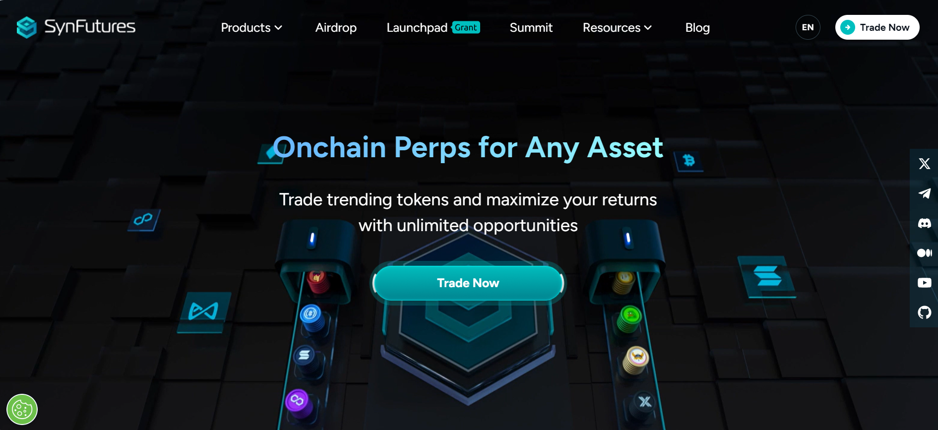 SynFutures is a leading perp DEX enabling trading on any asset with a ...