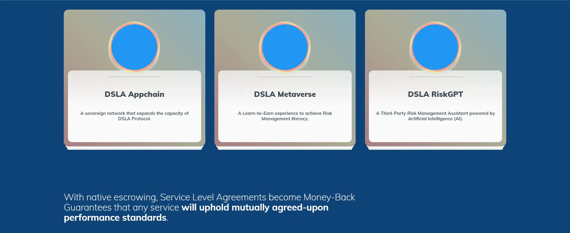 Decentralized risk management framework