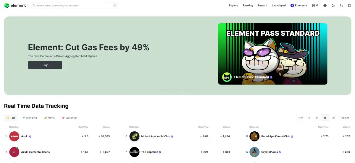 Element Marketplace