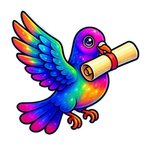 Blockchain Messages Icon