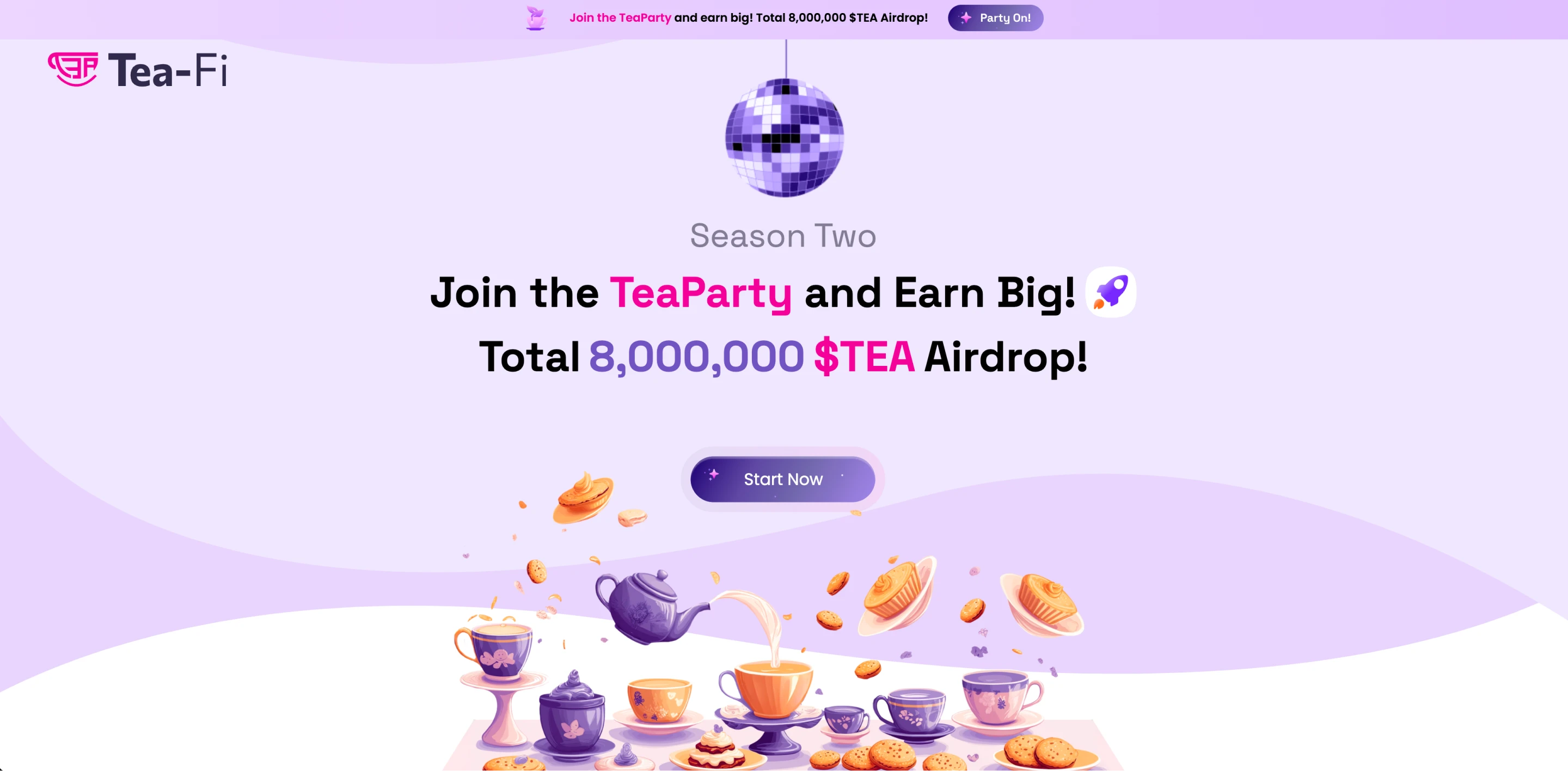 Swap Any Amount on Polygon via Tea-Fi & Earn $2.5 USDT!