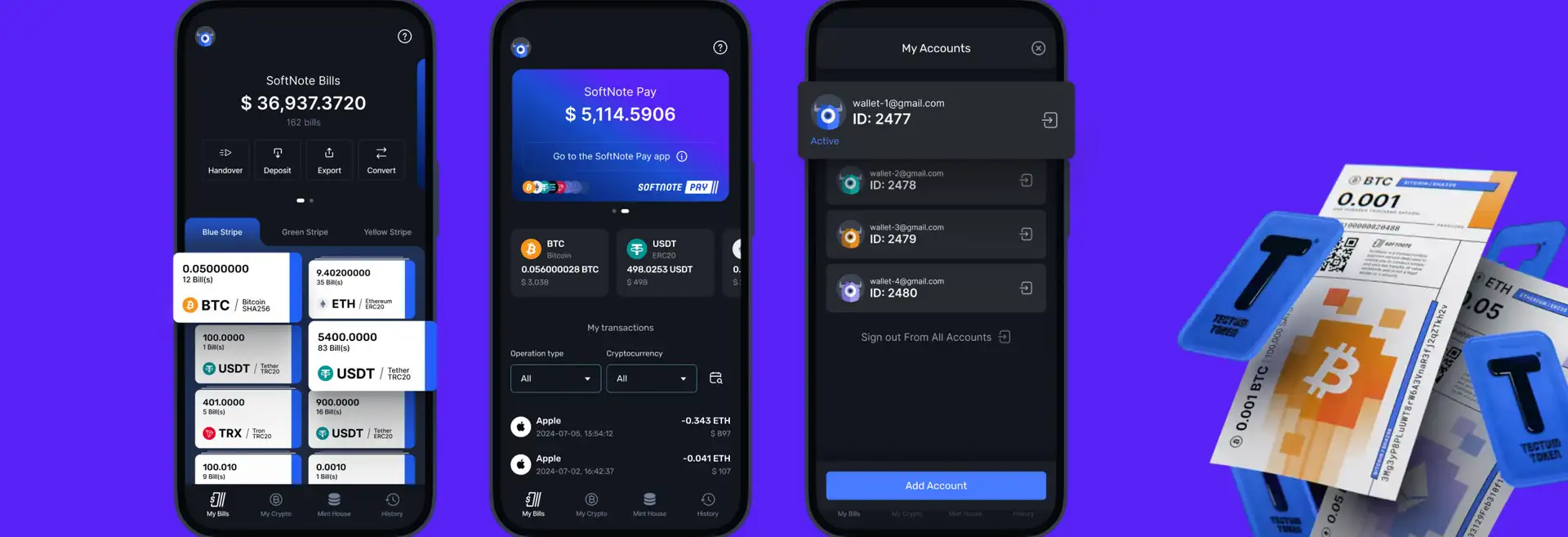 SoftNote Wallet Banner