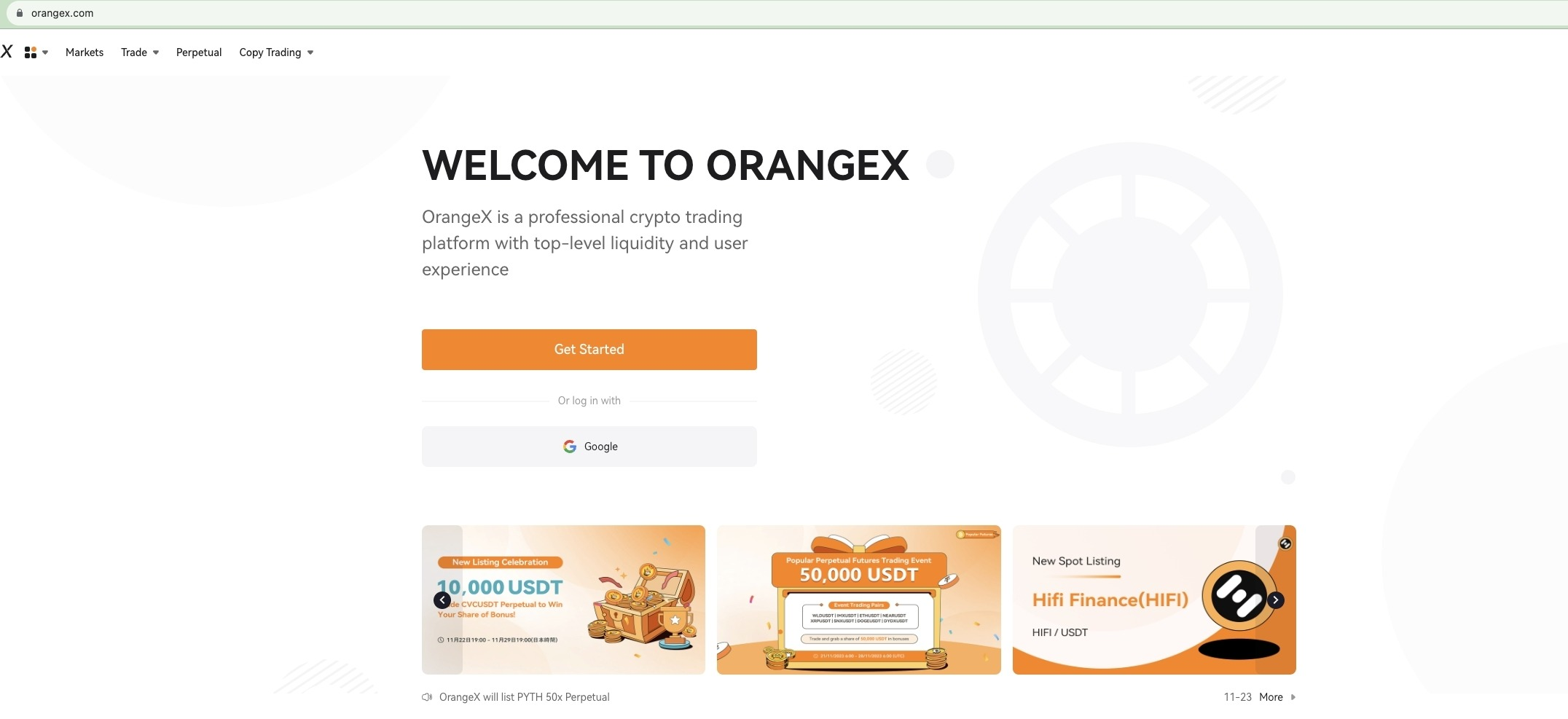 OrangeX on Magic Store - Exchanges & CEX App | Check 2026 Reviews